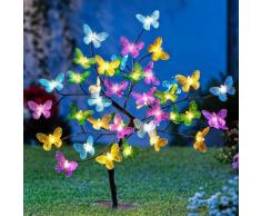 LED-Baum Schmetterlinge