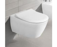 Villeroy & Boch Subway 2.0 Combi-Pack Wand-Tiefspül-WC, offener Spülrand L: 56 B: 37 cm, mit WC-Sitz weiß 5614R201
