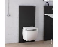 Geberit Monolith Sanitärmodul für Wand-WC H: 114 cm, Glas schwarz 131031SJ5