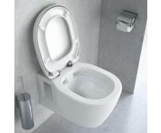 Ideal Standard Connect Wand-Tiefspül-WC spülrandlos L: 54 B: 36 cm weiß, mit Ideal Plus E8174MA