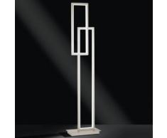 Wofi Viso LED Stehleuchte mit Dimmer B: 38 H: 153 T: 20 cm, nickel matt 3531.02.64.8000, EEK: A+