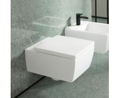 Villeroy & Boch Memento 2.0 Wand-Tiefspül-WC B: 37,5 L: 56 cm, spülrandlos stone white, mit CeramicPlus 4633R0RW