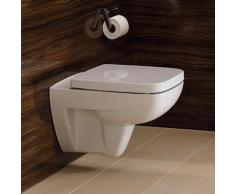 Geberit Renova Compact Wand-Tiefspül-WC L: 48,5 B: 35 cm, Ausführung kurz weiß, mit KeraTect 206145600