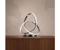 wofi Indigo LED Tischleuchte mit Dimmer, 8134.01.01.9000