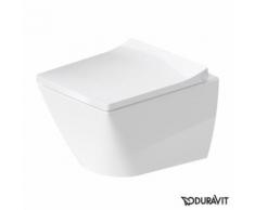 Duravit Viu Wand-Tiefspül-WC Compact L: 48 B: 37 cm weiß, mit WonderGliss 25730900001