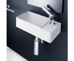 Cosmic fancy Waschbecken B: 40 T: 20 cm, Becken links weiß 747010600