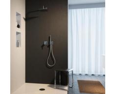 Keuco IXMO Duschsystem, mit Einhebelmischer IXMO, eckig, 59603010002