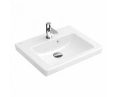 Villeroy & Boch Subway 2.0 Handwaschbecken B: 50 T: 40 cm weiß, ungeschliffen 73155001