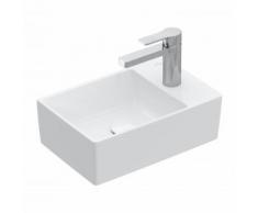 Villeroy & Boch Memento 2.0 Handwaschbecken B: 40 T: 26 cm weiß mit CeramicPlus, ungeschliffen 432340R1