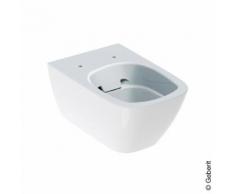 Geberit Smyle Square Wand-Tiefspül-WC L: 54 B: 35 cm weiß 500208011