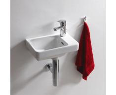 Laufen Pro S Handwaschbecken B: 36 T: 25 cm weiß, mit Überlauf, mit 1 Hahnloch H8159600001041