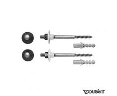 Duravit Befestigung für Wand-WC und Wand-Bidet chrom 0065001000