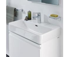 Laufen Pro S Waschtisch B: 65 T: 46,5 cm weiß, mit 1 Hahnloch, ungeschliffen, mit Überlauf H8109640001041
