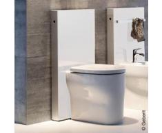 Geberit Monolith Sanitärmodul für Stand-WC H: 101 cm, Glas weiß 131003SI5