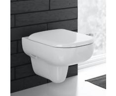 Geberit Smyle Wand-Tiefspül-WC L: 54 B: 35 cm ohne Spülrand, weiß, mit KeraTect 500210018