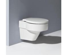 Laufen VAL Wand-Tiefspül-WC L: 53 B: 39 spülrandlos weiß, mit CleanCoat H8202814000001