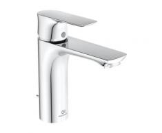Ideal Standard Connect Air Einhebel-Waschtischarmatur GRANDE chrom, mit Ablaufgarnitur A7053AA