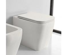 Scarabeo Teorema 2.0 Stand-Tiefspül-WC B: 36 L: 55 H: 42 cm weiß matt, mit BIO System Beschichtung 5138CL41BK