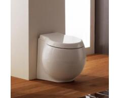 Scarabeo Planet Stand-Tiefspül-WC L: 50 B: 45 H: 41 cm weiß, mit BIO System Beschichtung 8401BK