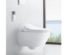 Villeroy & Boch Subway 2.0 Wand-Tiefspül-WC DirectFlush mit ViClean-L4 WC-Sitz Combi-Pack weiß mit CeramicPlus 5614L4R1, EEK: A+