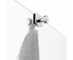 Giese Sky Hakenleiste mit 2 Haken für Glasduschwand B: 40 H: 27 T: 55 mm 31947-02