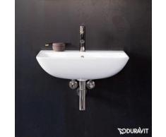 Duravit ME by Starck Handwaschbecken B: 45 T: 32 cm weiß, mit WonderGliss, mit 1 Hahnloch 07194500001