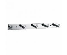 Decor Walther BA HAK5 Hakenleiste B: 300 H: 30 T: 40 mm chrom 0530500