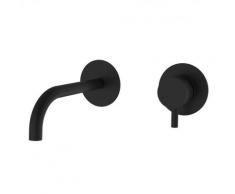 Bossini Black Wand-Waschtischarmatur mit Unterputz-Grundkörper, E83450000073008