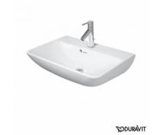 Duravit ME by Starck Waschtisch Compact B: 60 T: 40 cm weiß, mit WonderGliss, mit 1 Hahnloch 23436000001