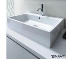 Duravit Vero Air Waschtisch B: 60 T: 47 cm weiß, mit 1 Hahnloch, geschliffen, mit Überlauf 2350600027