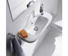 Duravit D-Code Handwaschbecken B: 50 T: 22 cm weiß, mit Hahnloch rechts 0706500008