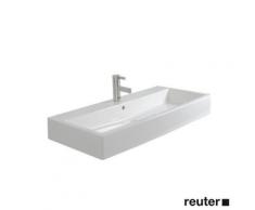 Duravit Vero Waschtisch B: 70 T: 47 cm weiß, mit WonderGliss, mit 1 Hahnloch, geschliffen, mit Überlauf 04547000271