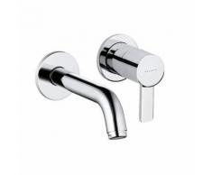 Kludi ZENTA Waschtischarmatur für Wandmontage Ausladung: 180 mm 382440575