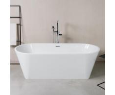 PREMIUM 200 Freistehende Oval-Badewanne L: 178 B: 80 H: 58 cm, PR1273