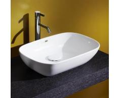 Laufen INO Waschtisch-Schale B: 50 H: 13 T: 36 cm weiß, mit Clean Coat, mit Überlauf H8123024001091