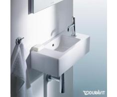 Duravit Vero Handwaschbecken B: 50 T: 25 cm, Hahnloch rechts weiß, mit WonderGliss, mit 1 Hahnloch 07035000081
