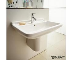 Duravit Starck 3 Waschtisch B: 60 T: 45 cm weiß, mit WonderGliss, mit 1 Hahnloch 03006000001