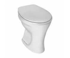 Ideal Standard Eurovit Stand-Flachspül-WC L: 46,5 B: 36 H: 39,5 cm, weiß V313101