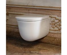 Laufen The New Classic Wand-Tiefspül-WC L: 53 B: 37 cm, spülrandlos weiß, mit CleanCoat H8208514000001