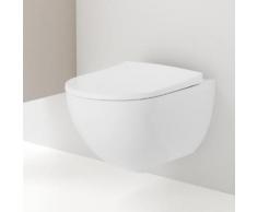 Geberit Acanto Wand-Tiefspül-WC ohne Spülrand L: 51 B: 35 cm weiß 500600012