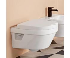 Villeroy & Boch Architectura Wand-Tiefspül-WC L:53 B:37cm ohne Spülrand, weiß, mit CeramicPlus 5684R0R1