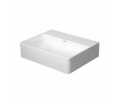 Duravit DuraSquare Handwaschbecken B: 45 T: 35 cm weiß, mit WonderGliss, ohne Hahnloch, ungeschliffen 07324500701