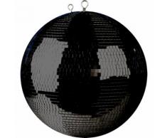 Spiegelkugel mit Sicherheitsöse 50cm schwarz // Discokugel - Mirrorball 50cm schwarz