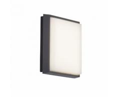 AEG LETAN LED Hausnummernleuchte 17,5 cm Aluminium / Kunststoff Anthrazit / weiß, AEG280003