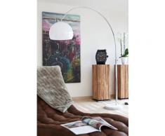 SalesFever Bogenlampe 208 cm weiß