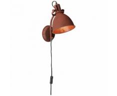 BRILLIANT JESPER Wandstrahler 34,5 cm Metall Rostfarbend, 23710/55