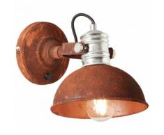 BRILLIANT FRIEDA Wandstrahler 32 cm Metall Rostfarbend, 90111/60