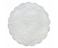 2000x Tassenuntersetzer Glasuntersetzer Airlaid O 9cm weiß