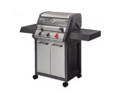 Enders Gasgrill MONROE PRO X 3 S TURBO, 3-Brenner, großes PanoVision Sichtfenster, mit TURBO ZONE, HEAT RANGE, SIMPLE CLEAN #83746