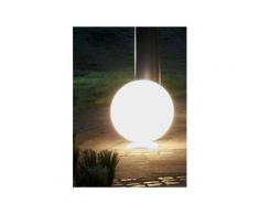 Kugelleuchte SNOWBALL 60 cm Edelstahlfuss, 765440